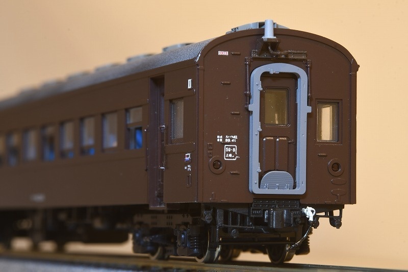 K社 HO スハフ42(電暖なし)車端パーツ(1両分)