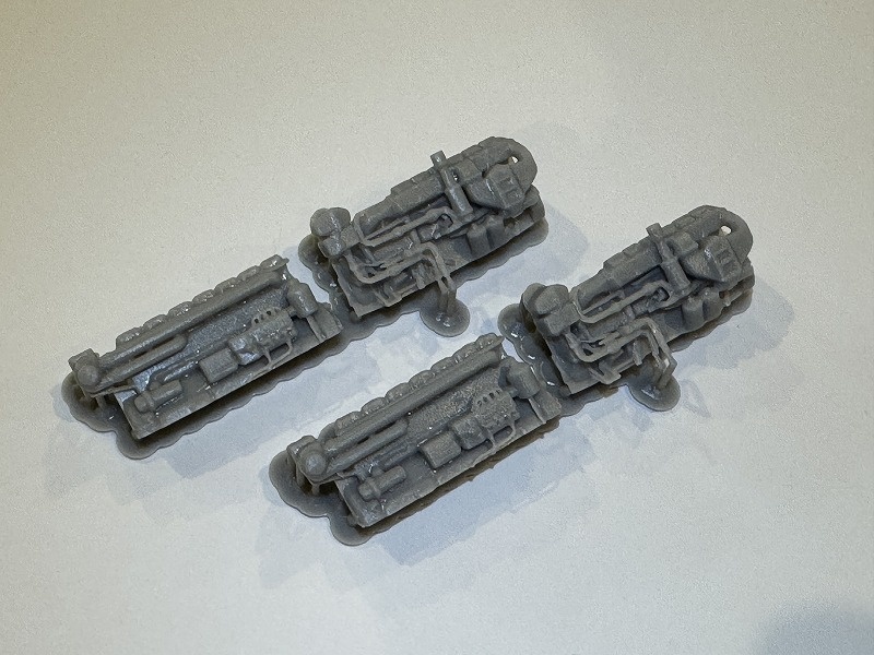K社 HO カニ24-100向け発電エンジン(1両分)