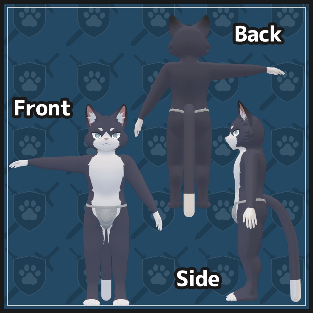 ニクス / オリジナル3Dモデル【VRChat】