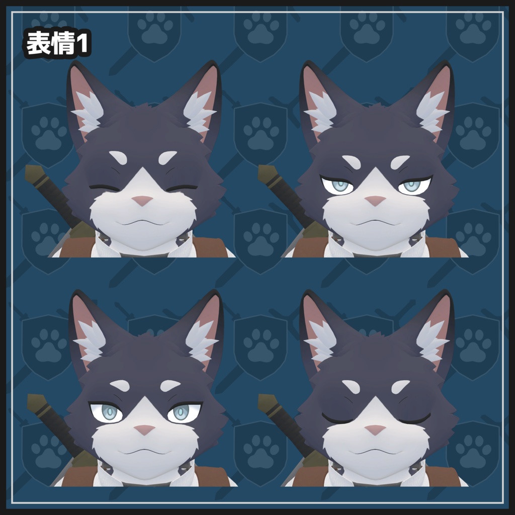 ニクス / オリジナル3Dモデル【VRChat】