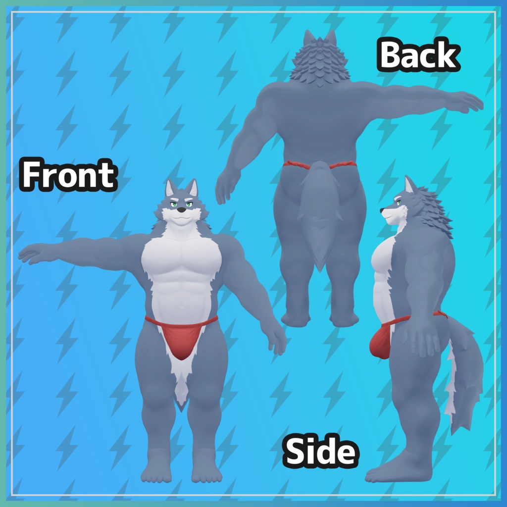 ルクシス / オリジナル3Dモデル【VRChat】