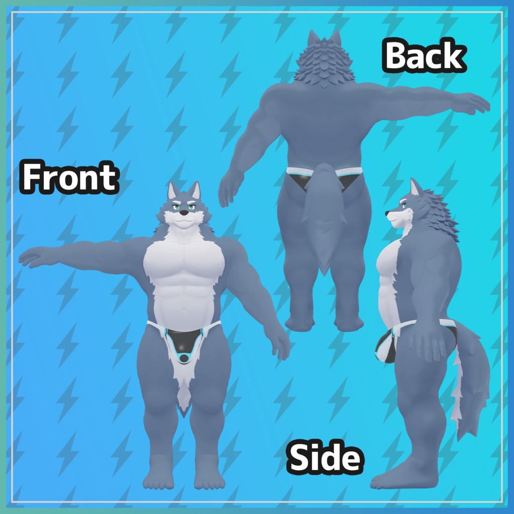 ルクシス / オリジナル3Dモデル【VRChat】