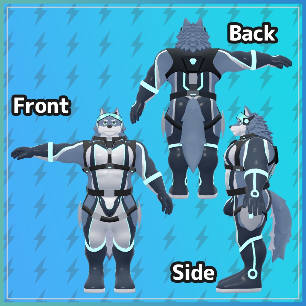 ルクシス / オリジナル3Dモデル【VRChat】