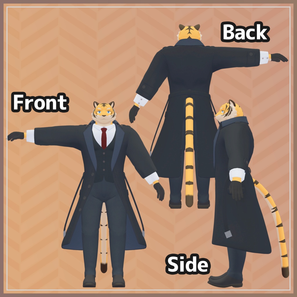 ルガード / オリジナル3Dモデル【VRChat】