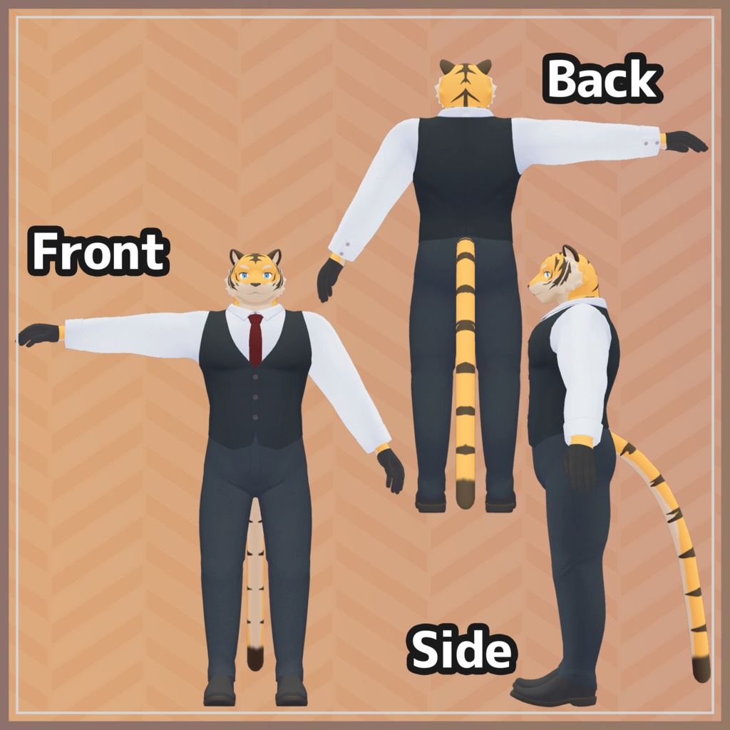 ルガード / オリジナル3Dモデル【VRChat】