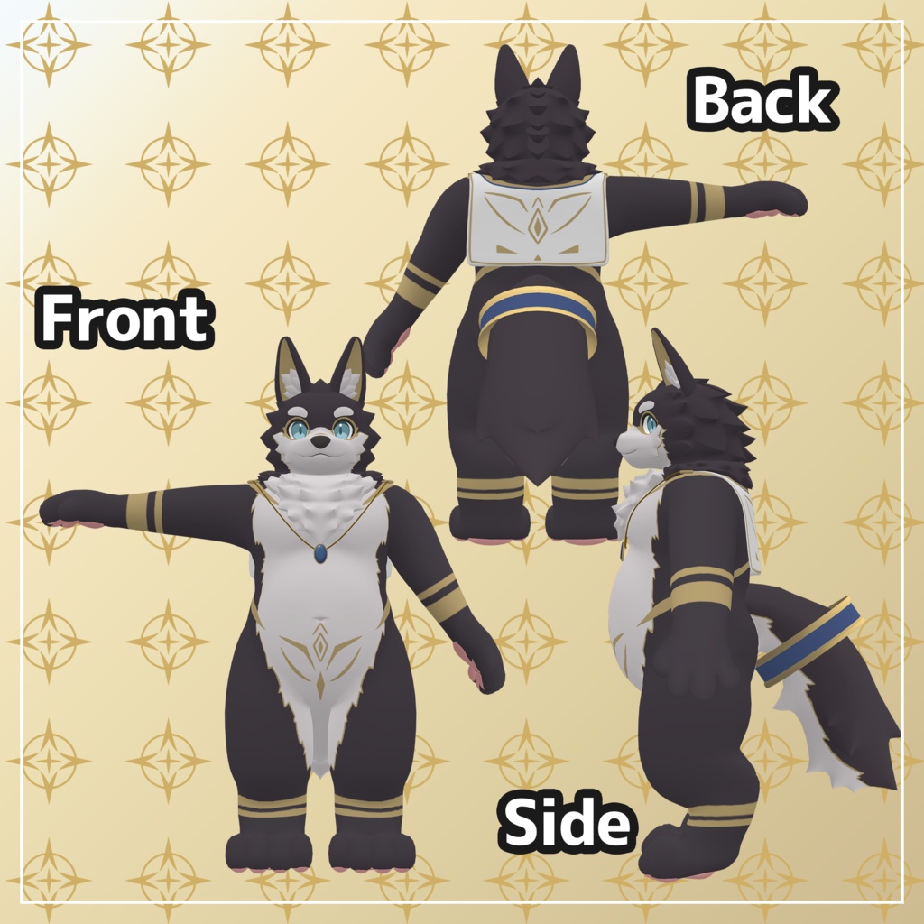 トゥリム / オリジナル3Dモデル【VRChat】