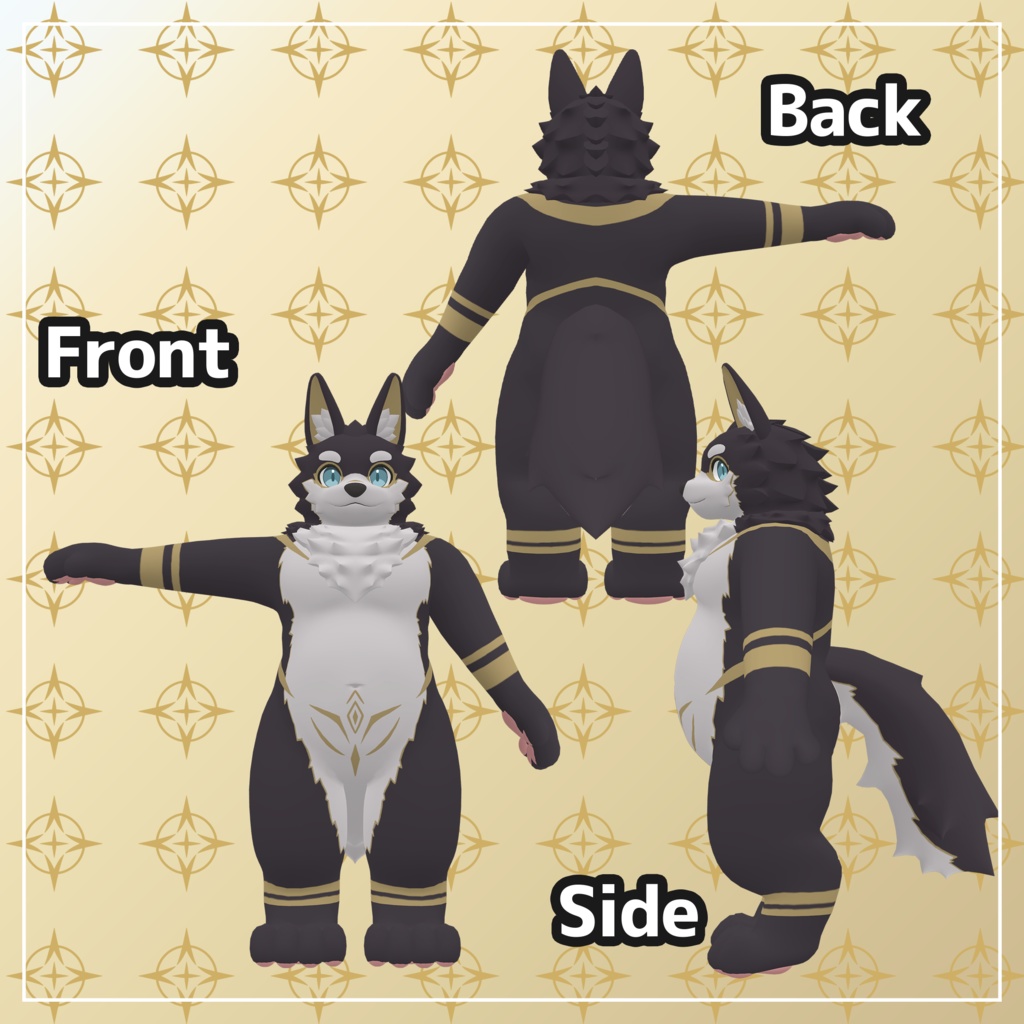 トゥリム / オリジナル3Dモデル【VRChat】