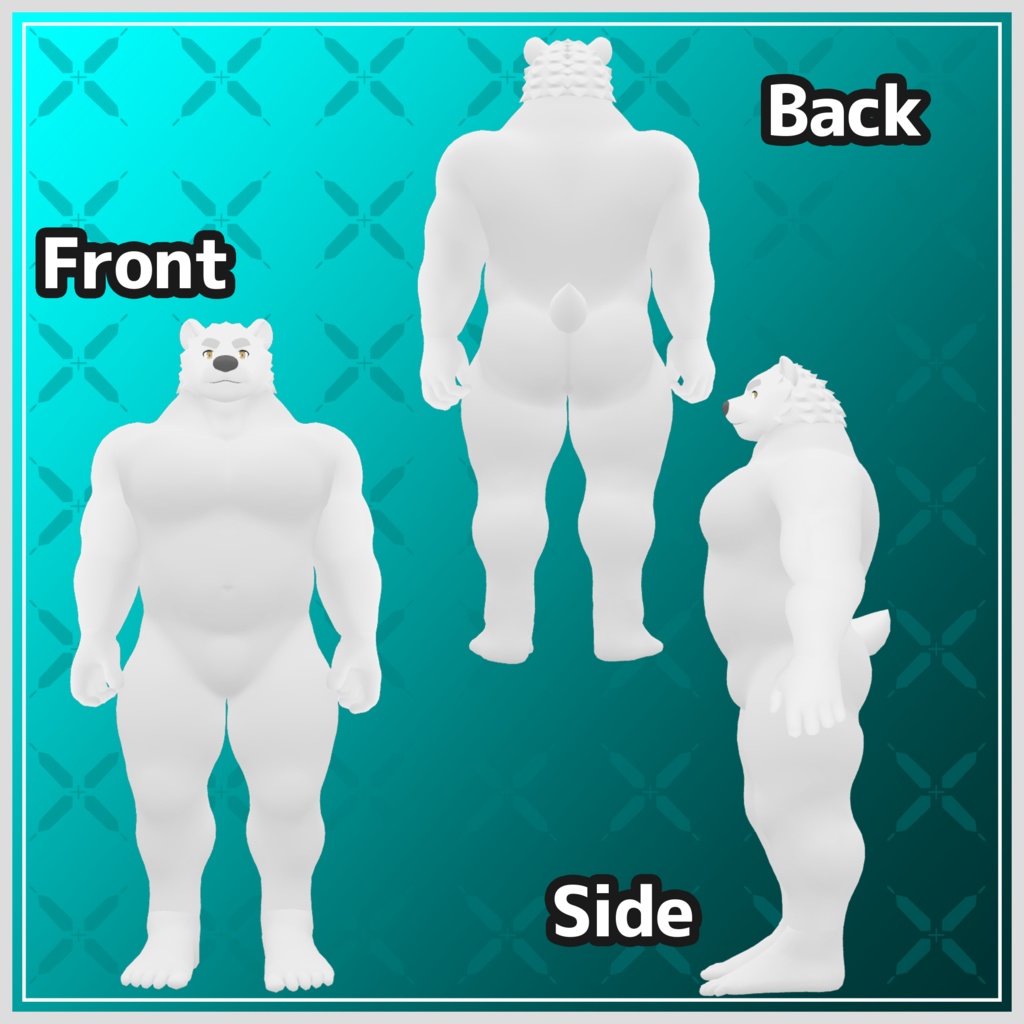 レイオス / オリジナル3Dモデル【VRChat】