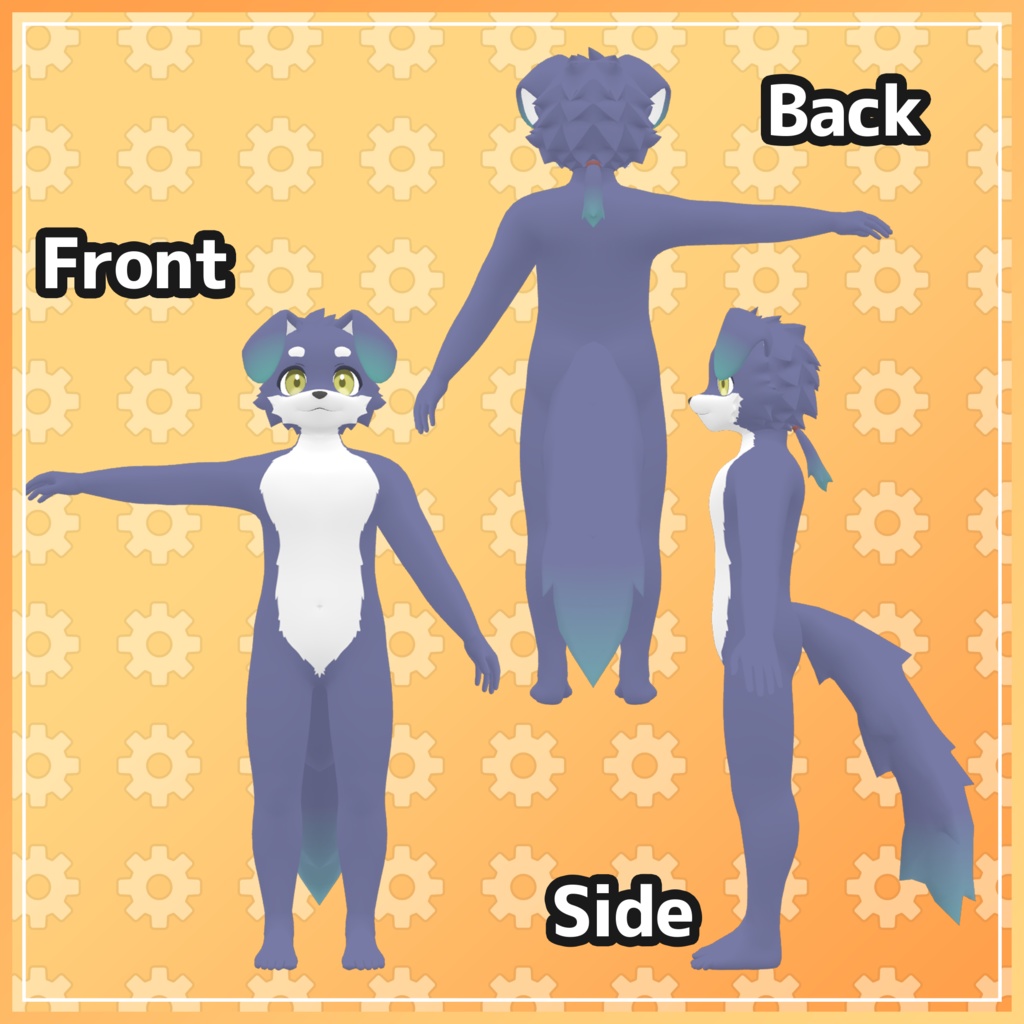 エルシア / オリジナル3Dモデル【VRChat】