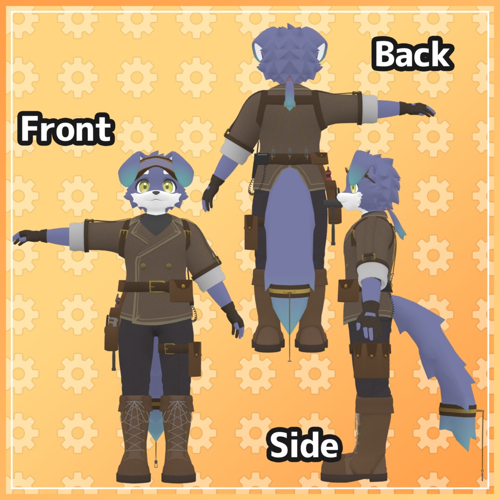 エルシア / オリジナル3Dモデル【VRChat】