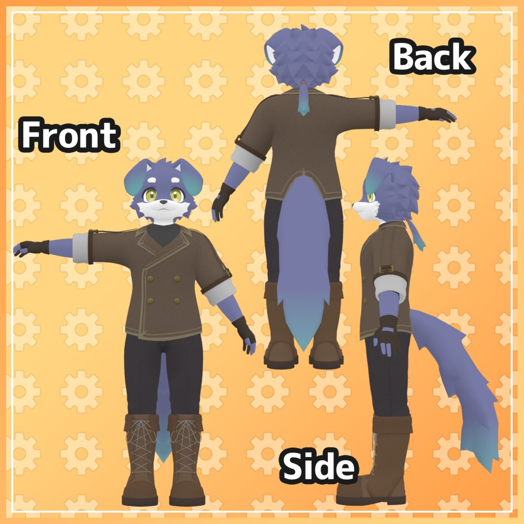 エルシア / オリジナル3Dモデル【VRChat】