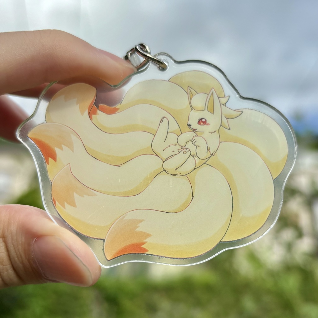 アクリルキーホルダー_キュウコン01 - 雑貨屋いなり - BOOTH