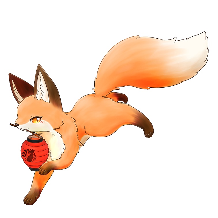 アクリルキーホルダー_きつね01