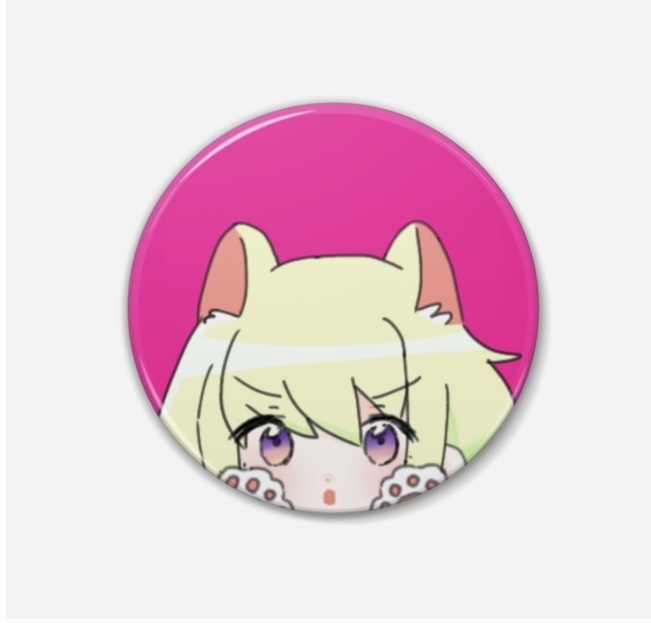 ひょっこり缶バッジ