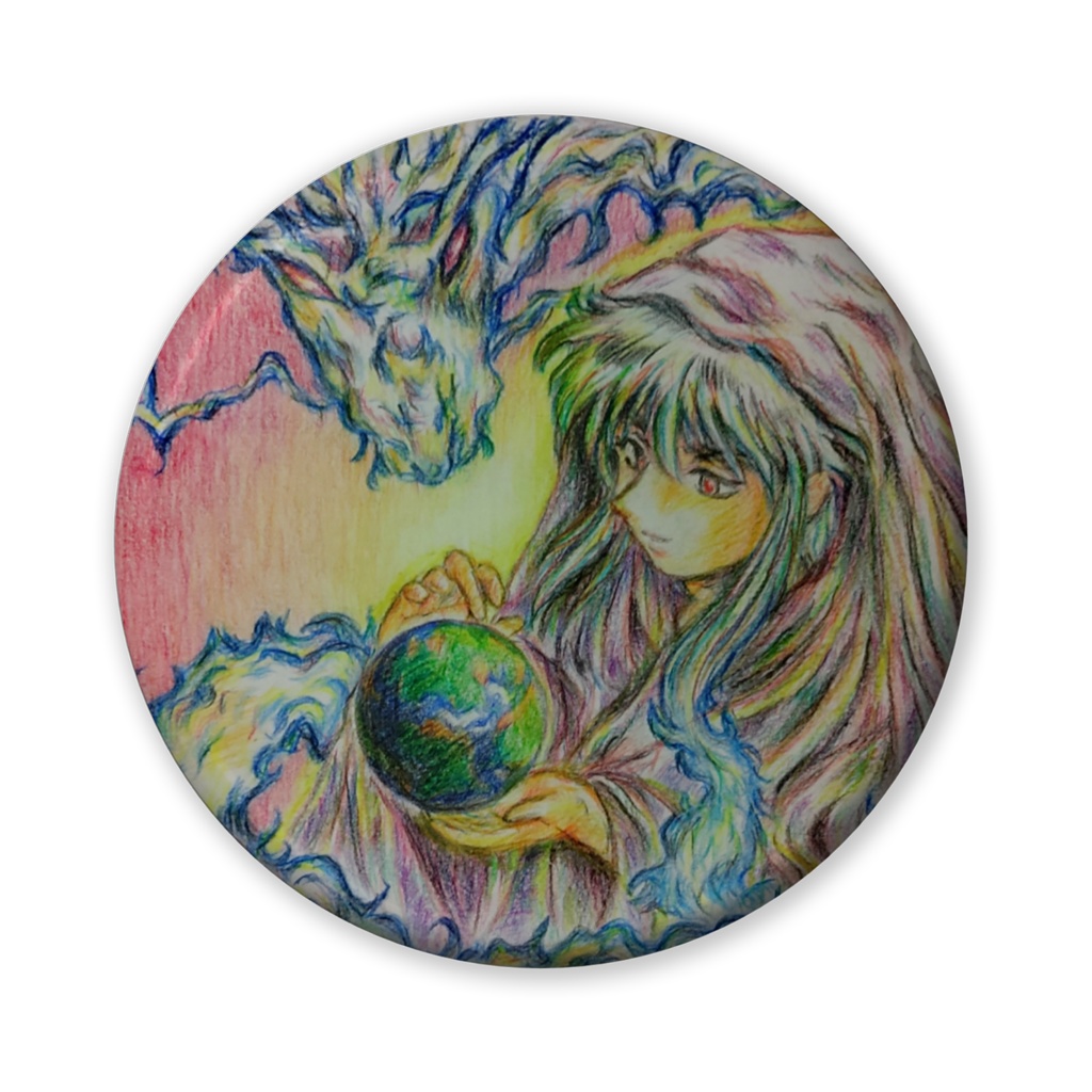 オリジナル缶バッチ５６ｍｍ（ディライ＆ドレイク）