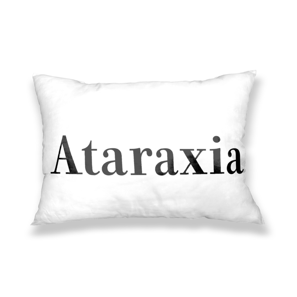 Ataraxia(心の平穏)枕カバー