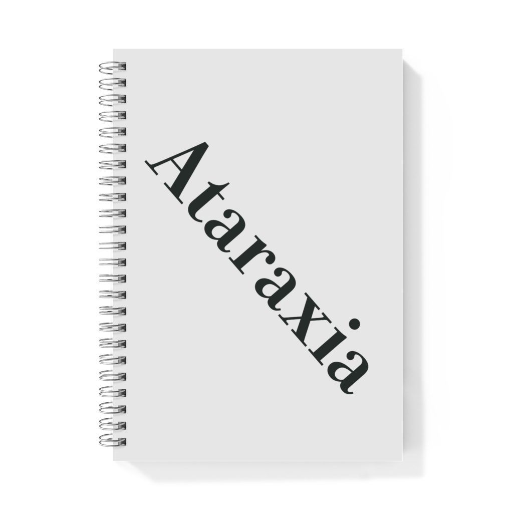 Ataraxia(心の平穏)リングノート