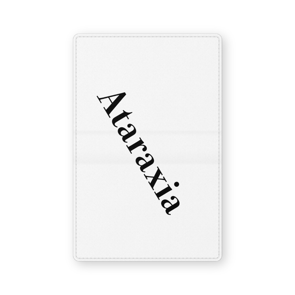 Ataraxiaレザー名刺入れ