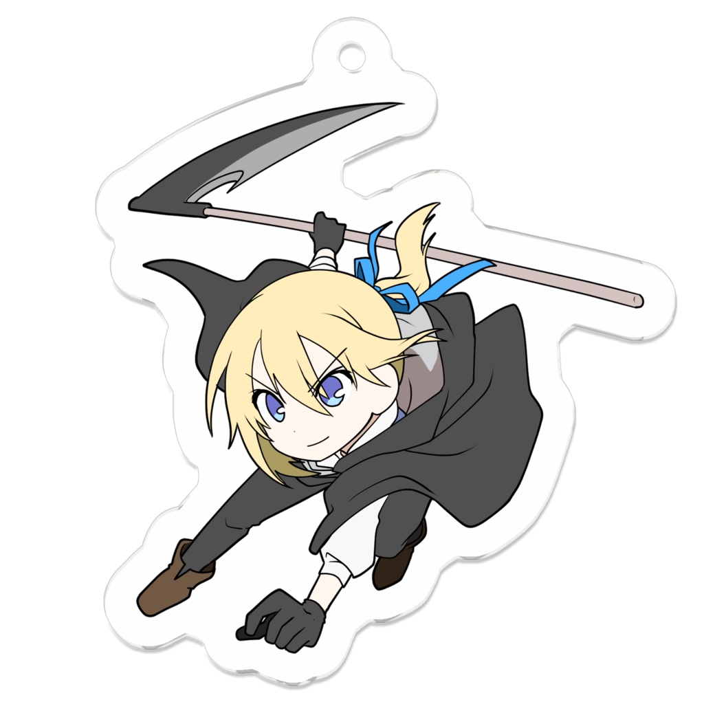 【オニキス】アクリルキーホルダー【背景なし】