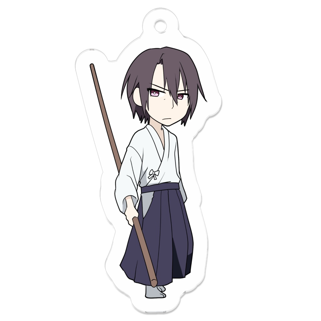 【惺】アクリルキーホルダー【背景なし】