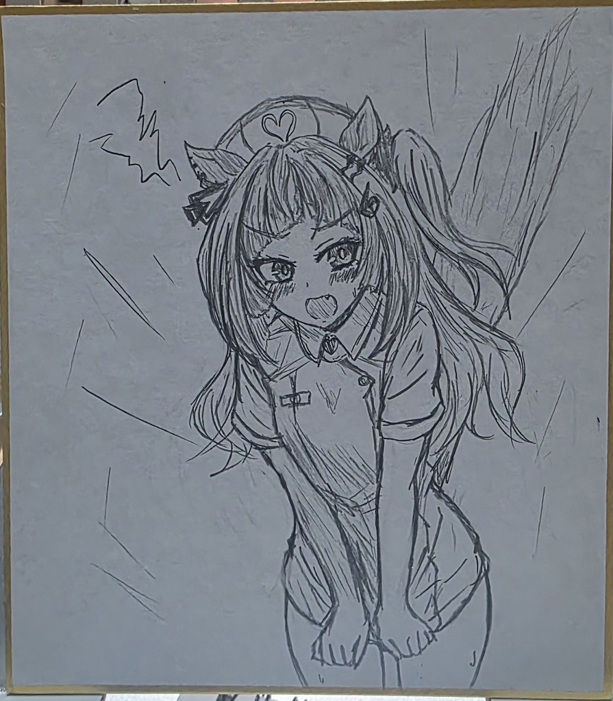 ウマ娘　エスポワールシチー　色紙