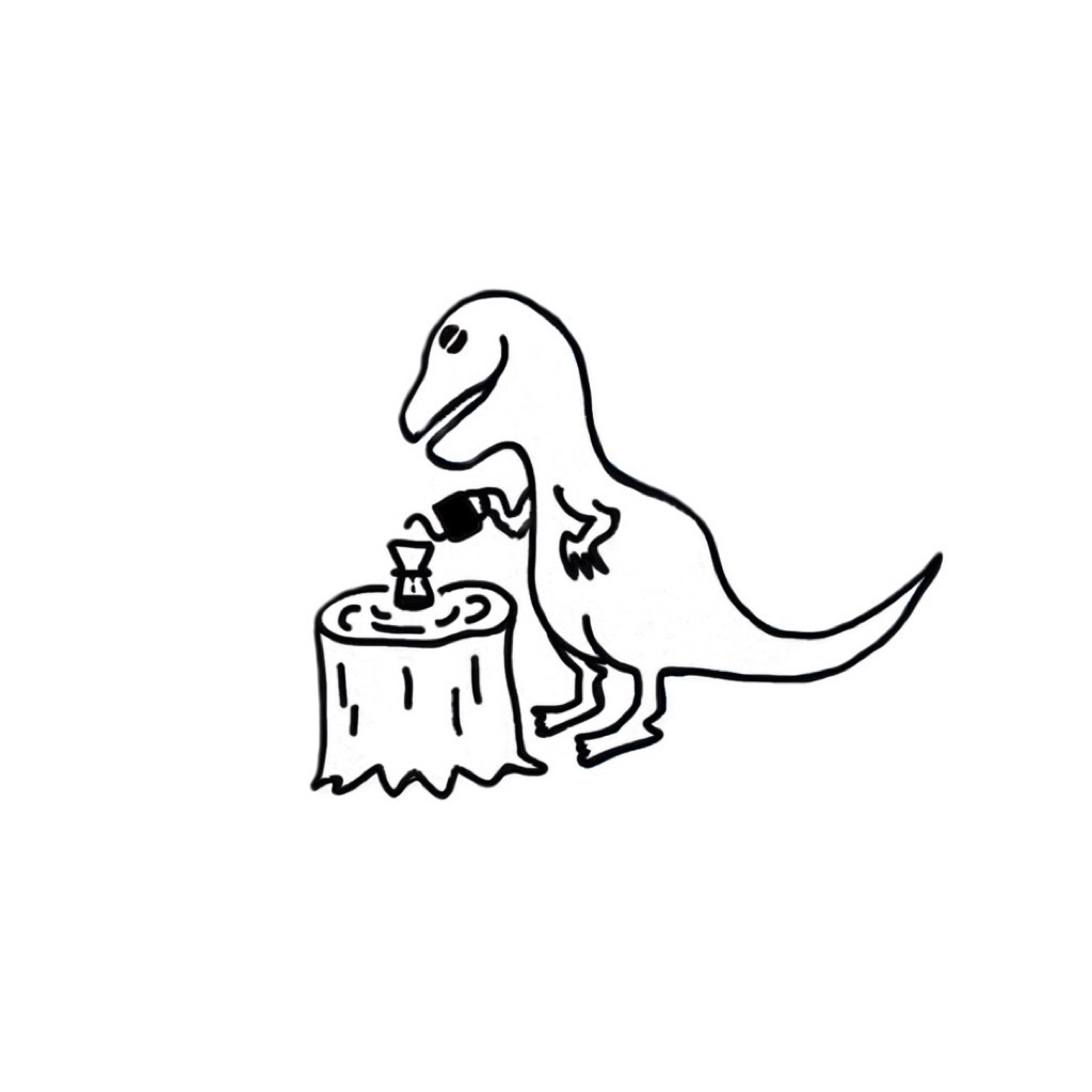 JURASSIC COFFEE キッズTシャツ100