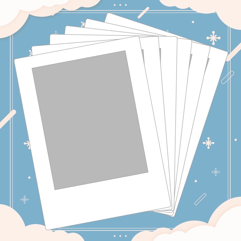 チェキ風カードセット(全6種)