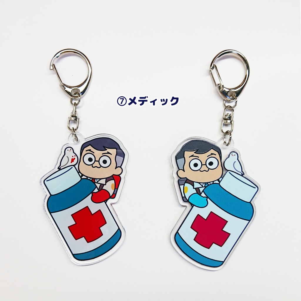 TF2 アクリルキーホルダー