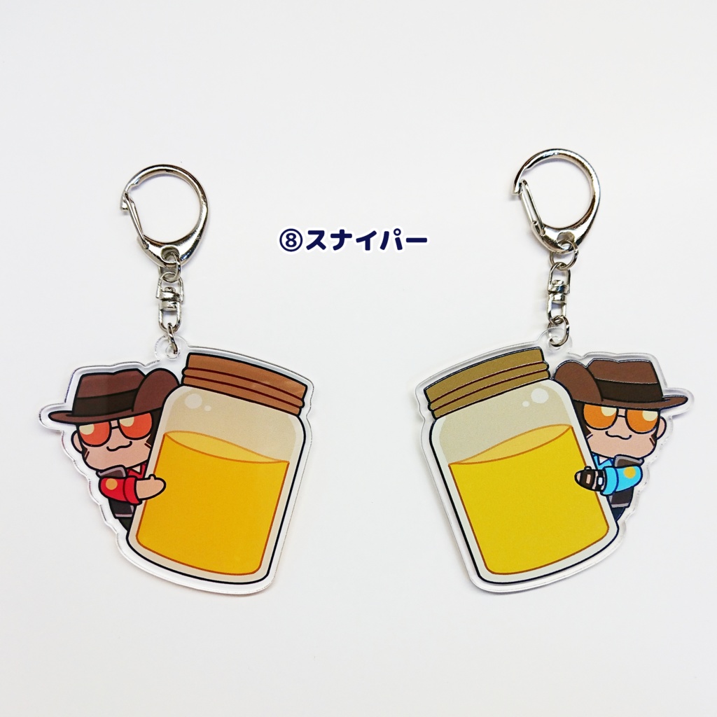 TF2 アクリルキーホルダー