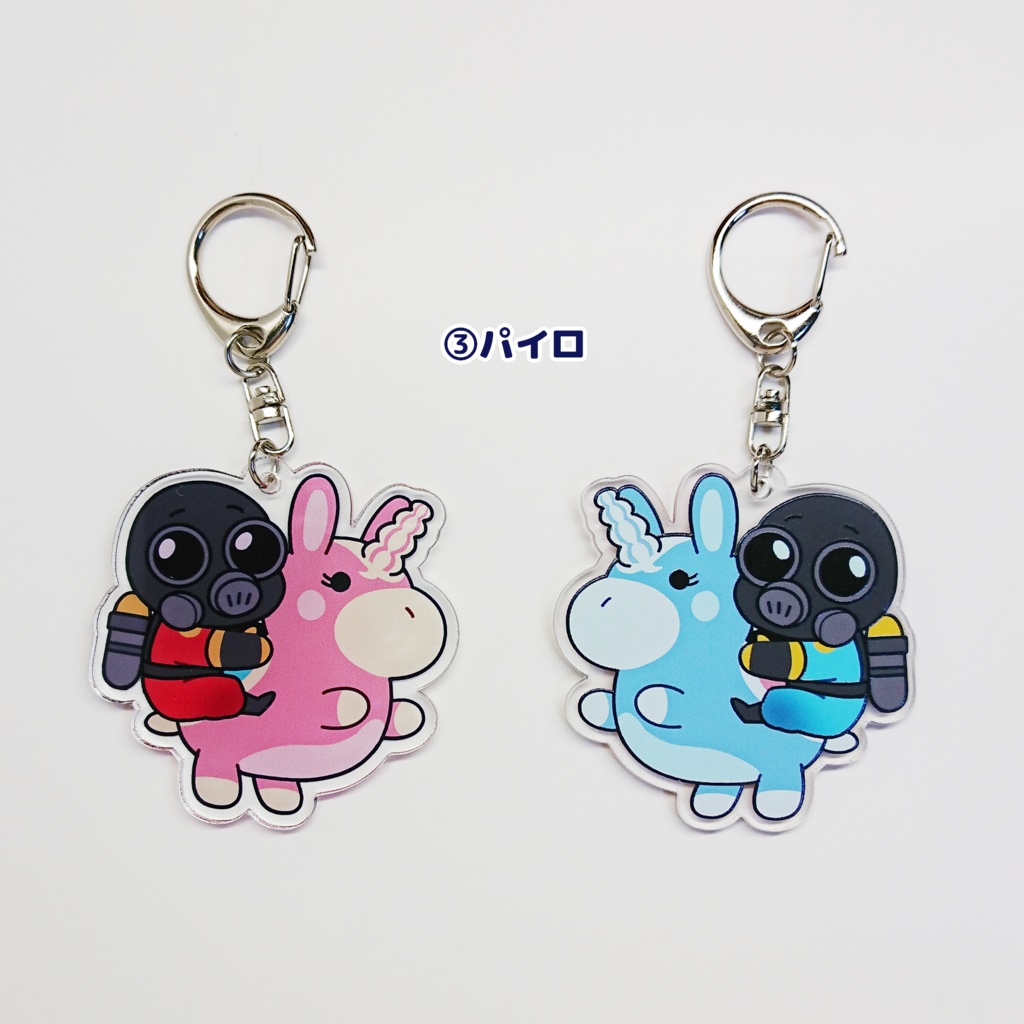 TF2 アクリルキーホルダー