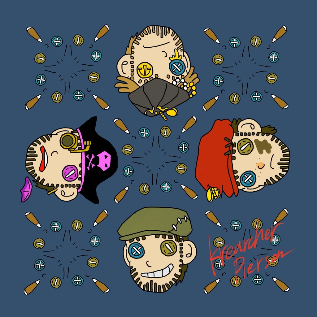 ピアソンがいっぱい眼鏡拭き