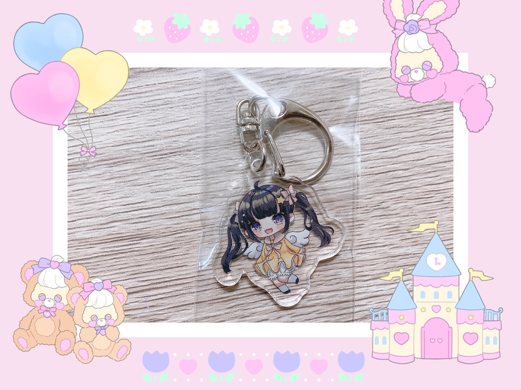 新作！ひよこさんアクリルキーホルダー
