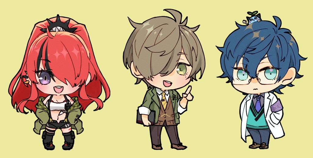 【非公式】びーぴーえむアクリル差し込みクリップ