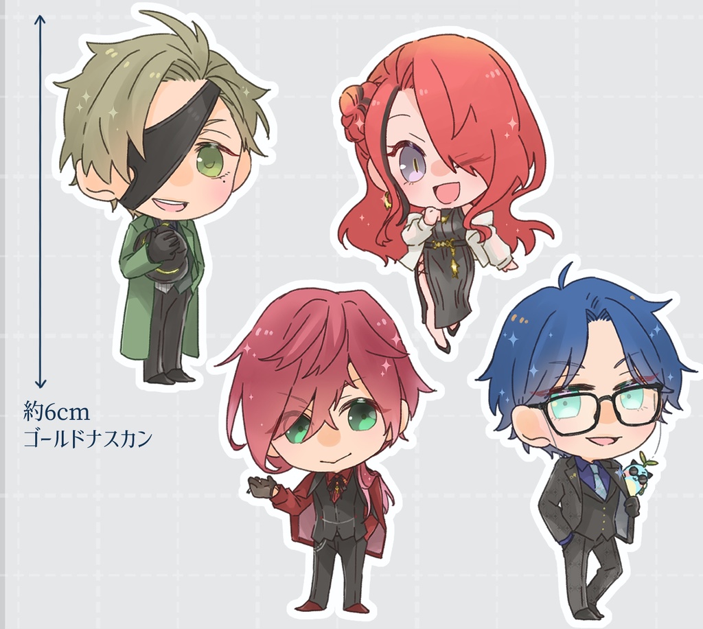 【非公式】エデン組アクキー