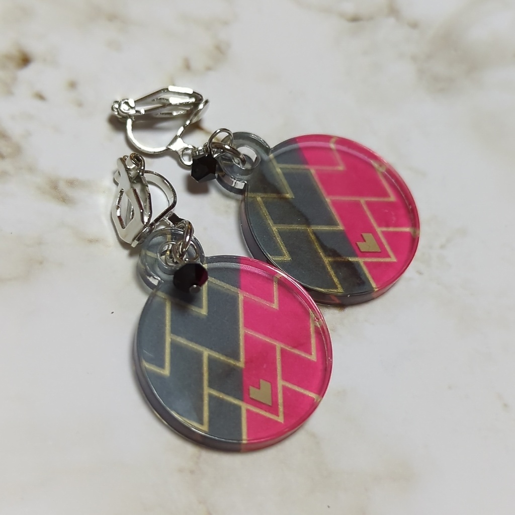 アクリルクリアイヤリング