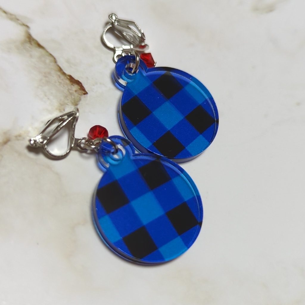 アクリルクリアイヤリング