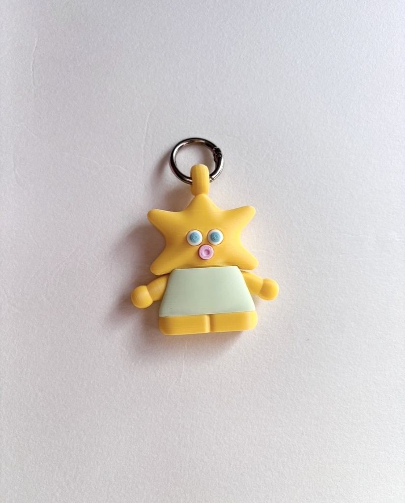 ぺたんこキーホルダー（ほしくず）