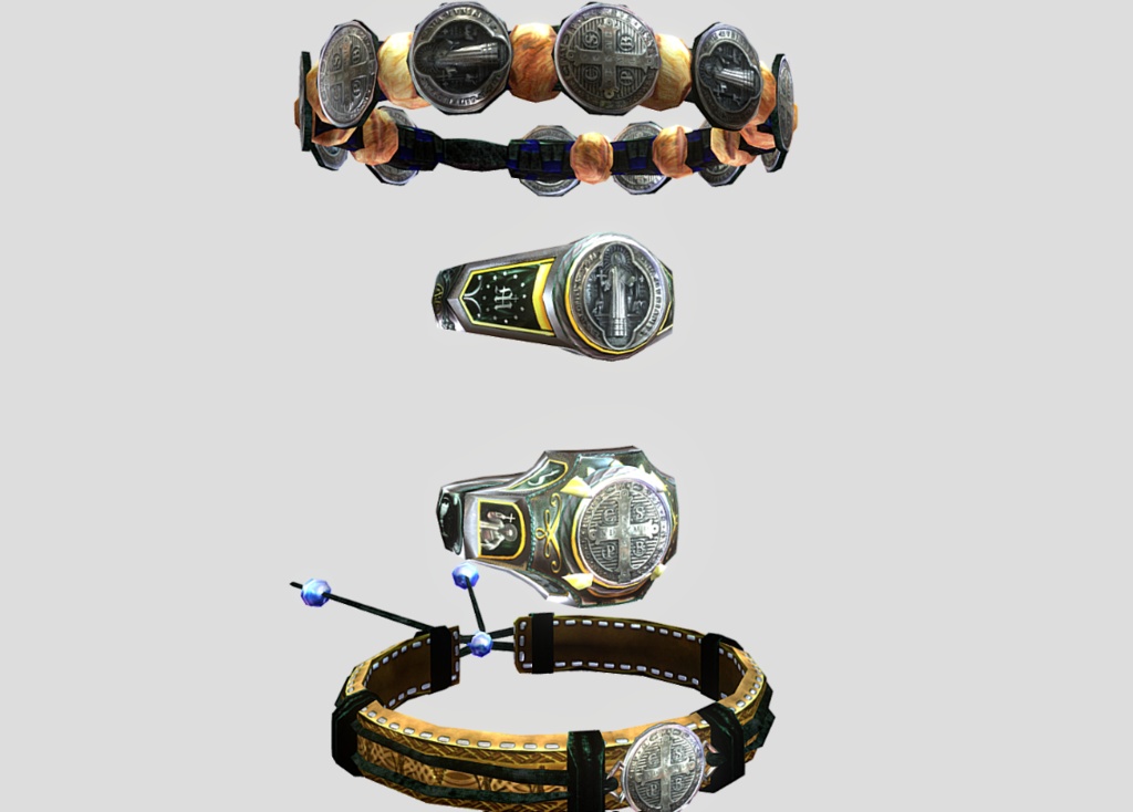 St. Benedict Medal (Avatar Asset Pack) ~ {VRChat}