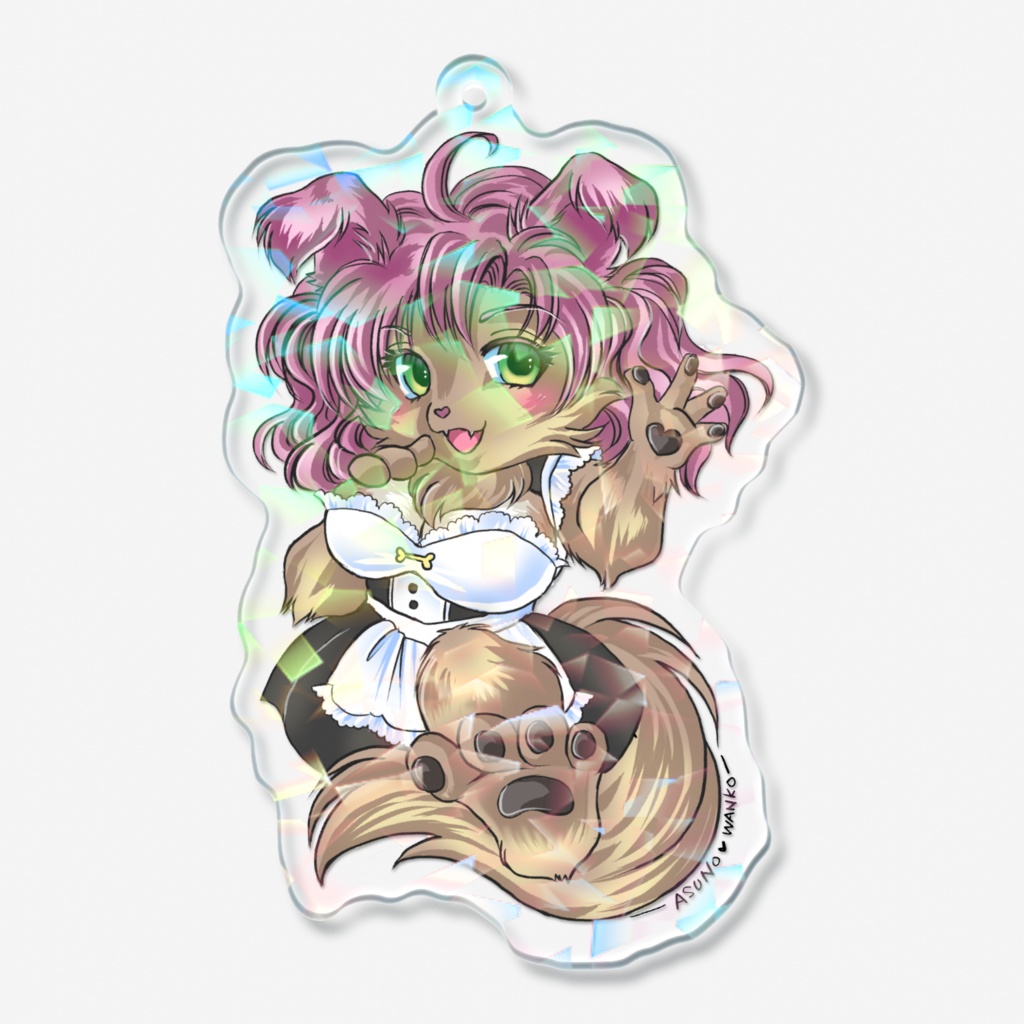 うちのこわん子キーホルダー