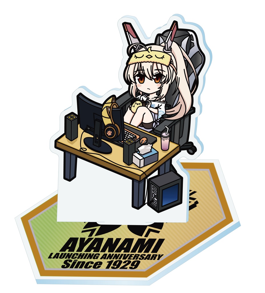 【アズレン】ゲーミング綾波アクリルスタンド