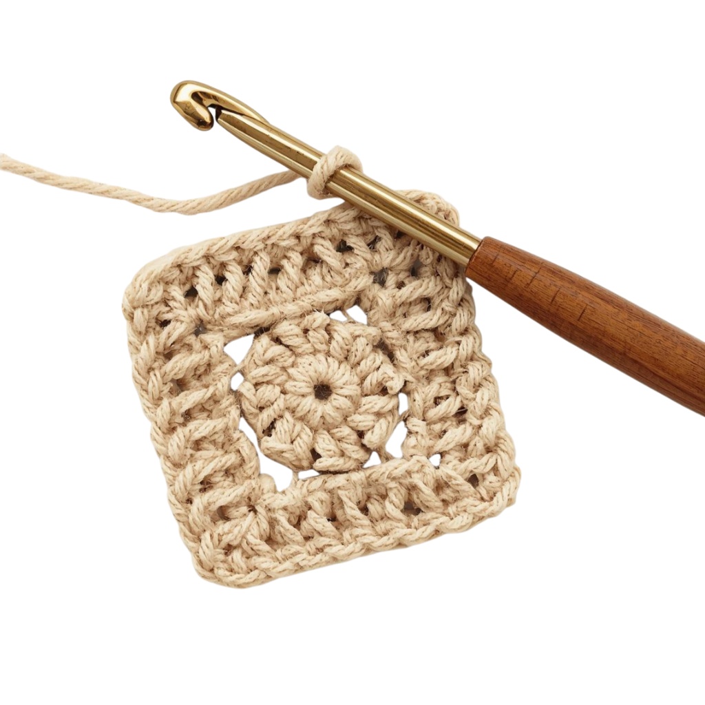 かぎ針編みシリーズ アンティーク水彩クリップアート(PNG透過・全12点)