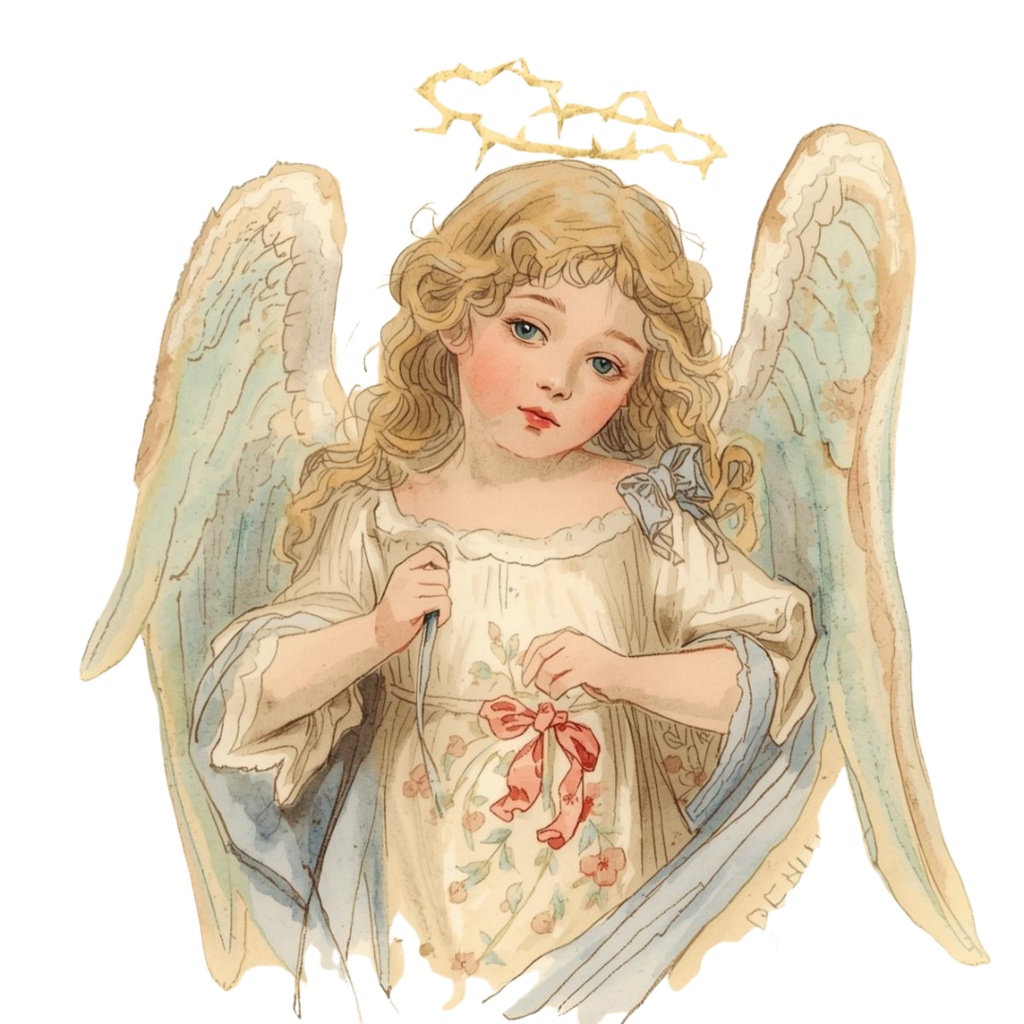 パステルアンティーク・クリスマス 水彩クリップアート20点セット(PNG)