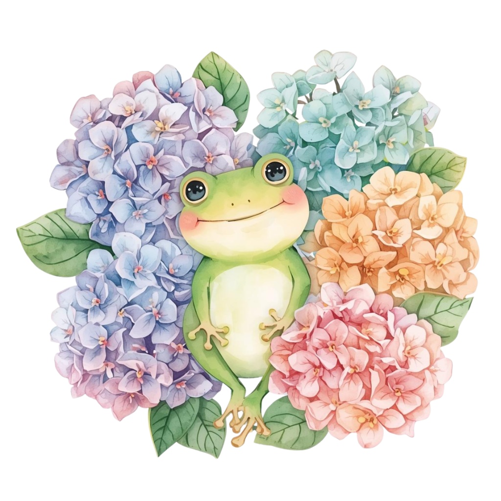 かわいい水彩イラスト 保育素材クリップアートセット(spring)PNG形式