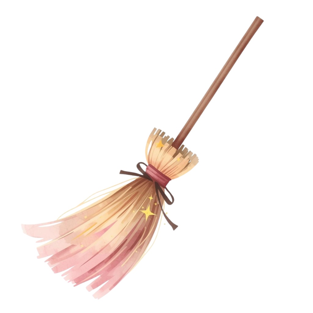 パステル水彩のかわいいハロウィーン クリップアートセット