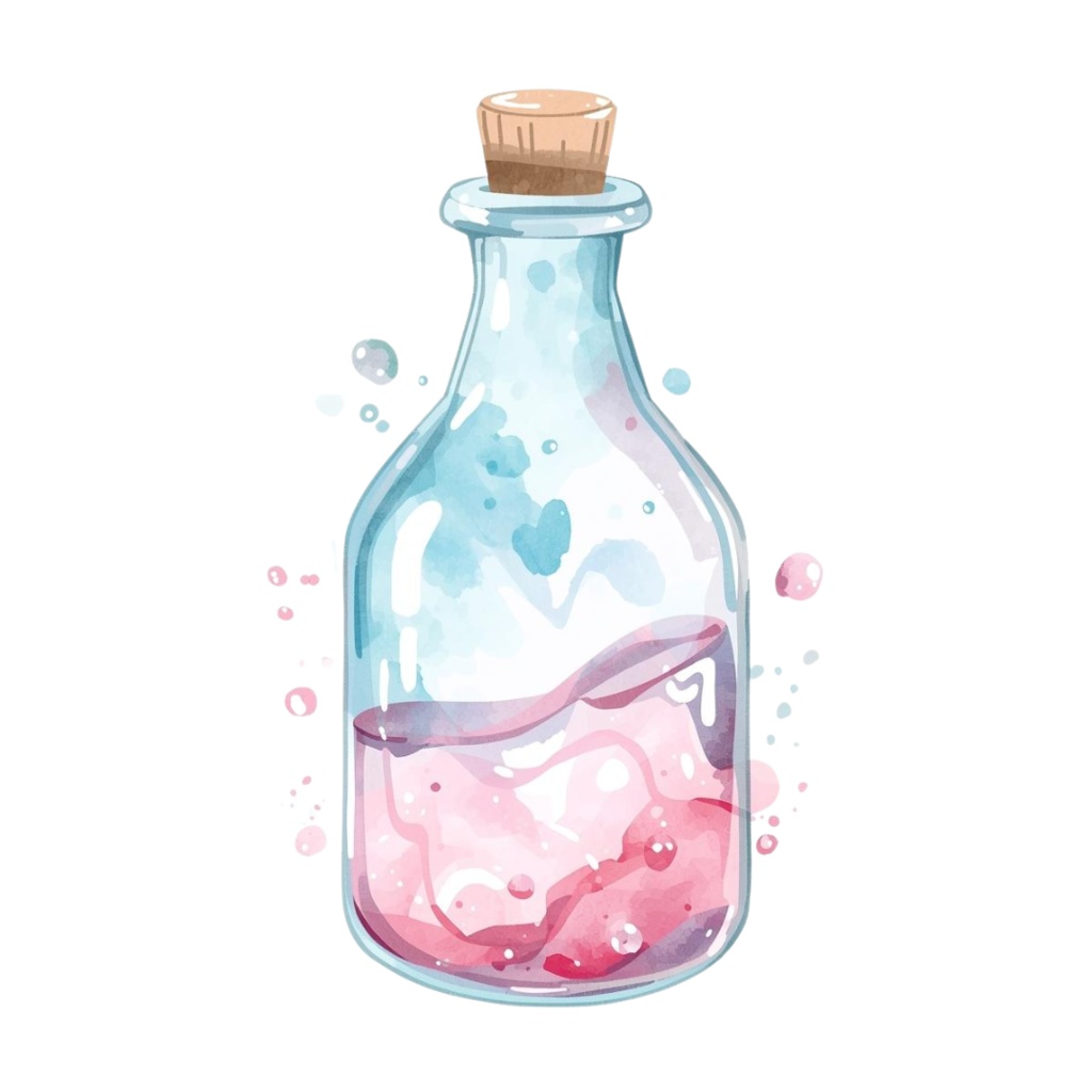 パステル水彩のかわいいハロウィーン クリップアートセット