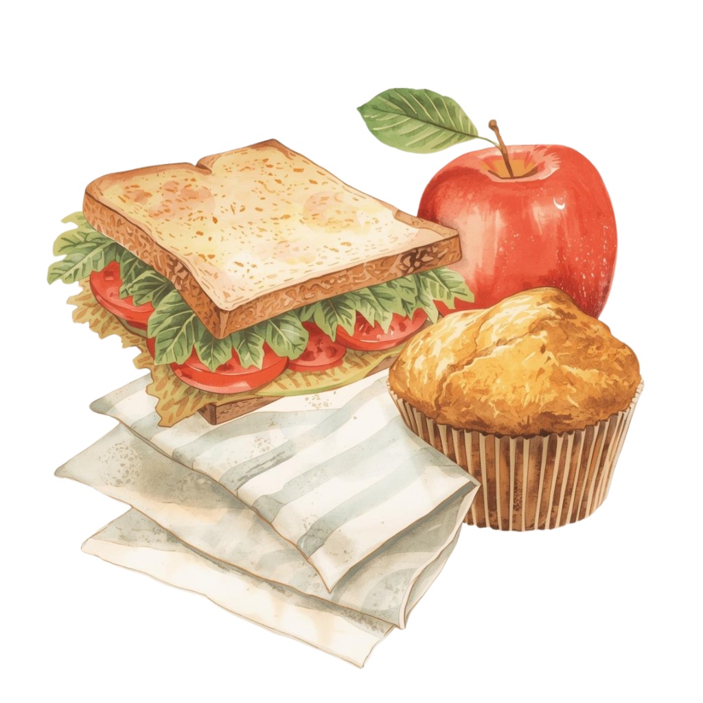 水彩 × パステル × ヴィンテージアメリカン 保育園クリップアート 25点セット(PNG)