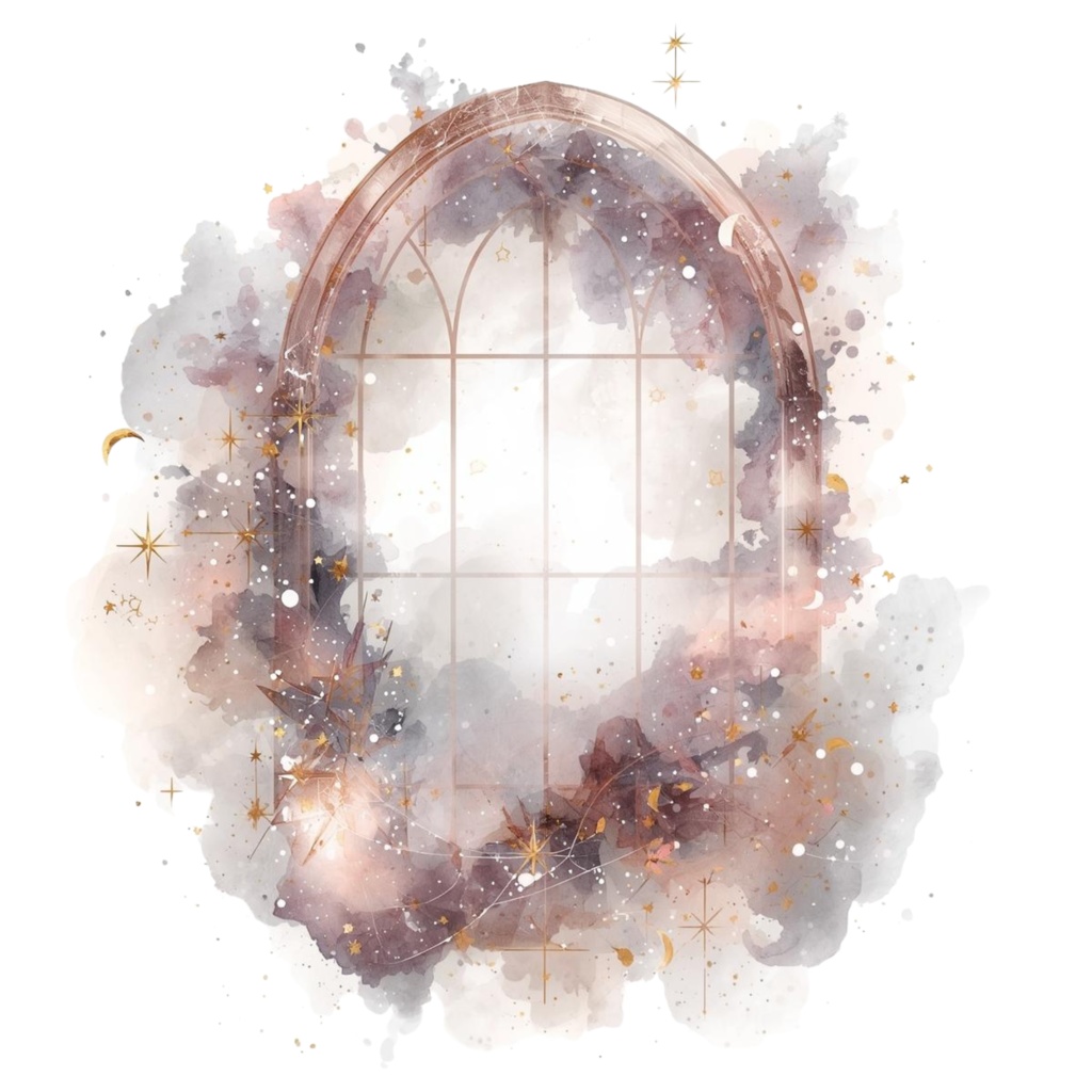 占いアイテム 30点セット|水彩・くすみカラー|タロット・月・星・魔法