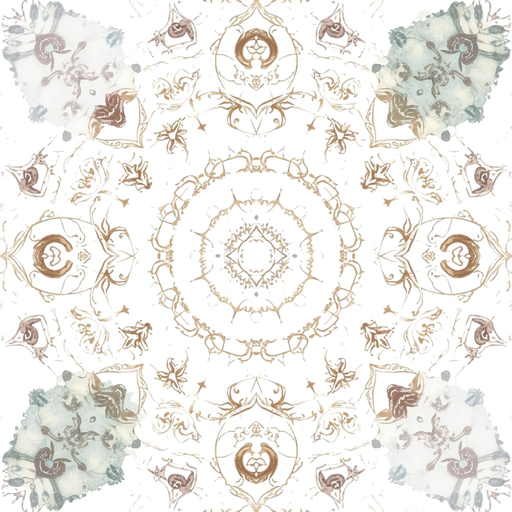 占いアイテム 30点セット|水彩・くすみカラー|タロット・月・星・魔法