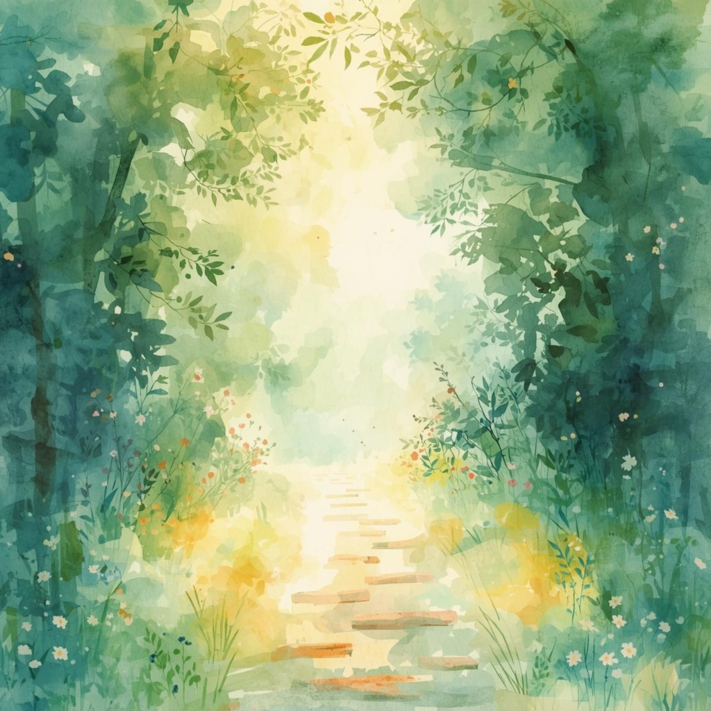 占い師のための鑑定書用クリップアート30点セット|水彩パステル・背景&フレーム入り