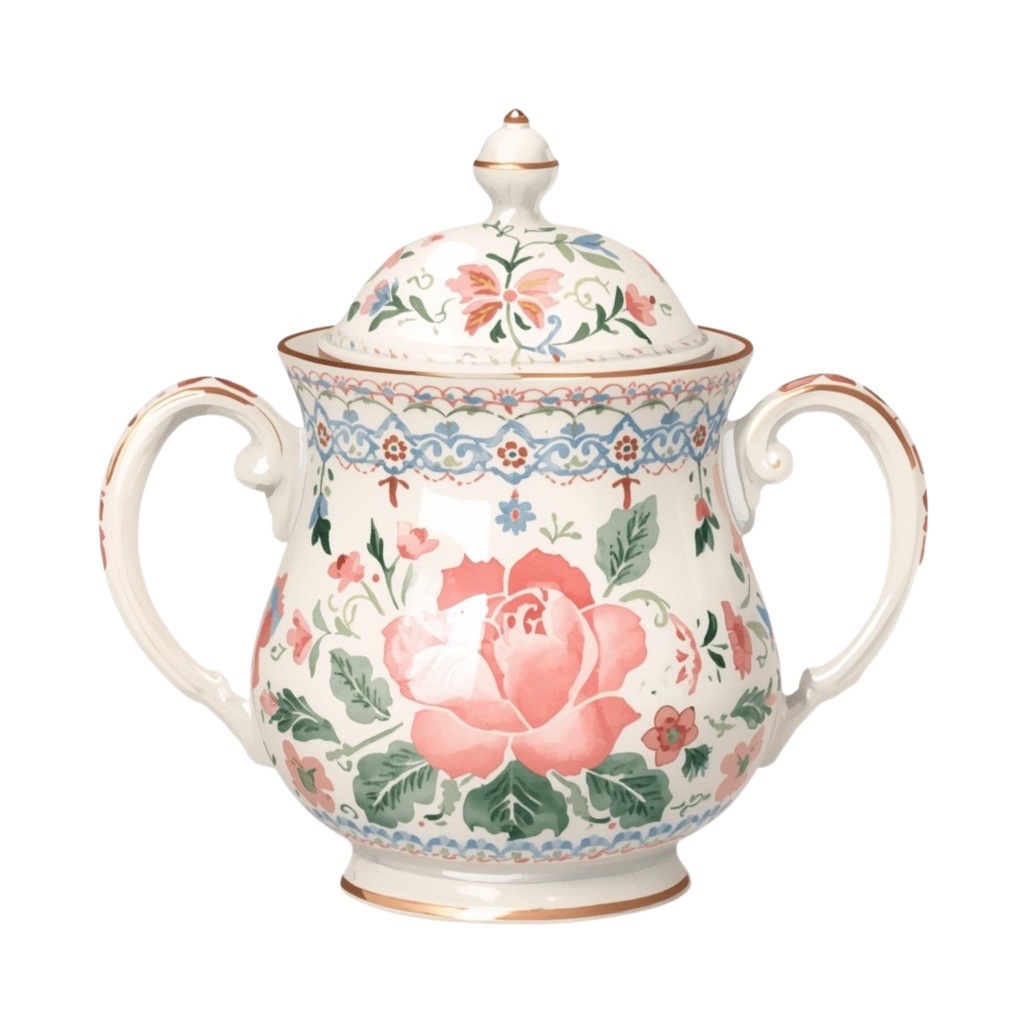 Pastel Ceramic Pattern Interior Clipart Bundle-パステル陶器柄インテリア クリップアート40点セット-